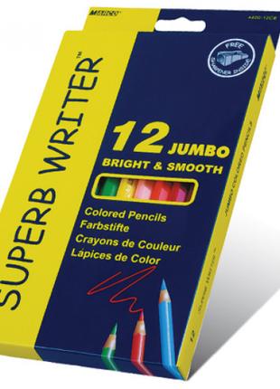 Набор цветных карандашей Marco Superb Writer 4400-12CB 12 цветов