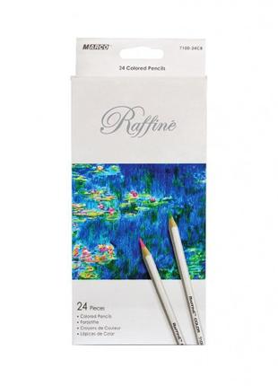 Набор цветных карандашей Marco Raffine 7100-24CB 24 цвета