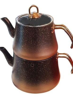 Набор чайников OMS 8200-L-bronze 2 шт бронзовый