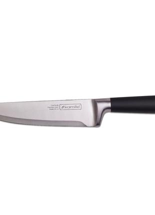 Нож кухонный шеф-повар Kamille KM-5190 20 см