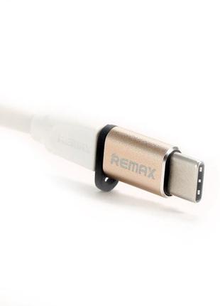 Переходник Feliz RA-USB1 microUSB(F) to Type C(M) Gold Remax 3...