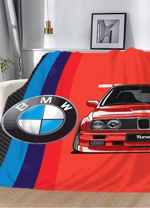 Плед 3D BMW Машина мечты 2600_A 12435 160х200 см