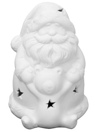 Статуэтка декоративная Lefard Дед Мороз с мишкой 919-264 11 см