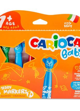 Фломастеры для рисования Carioca Baby 42815 6 цветов