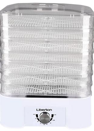 Сушилка для овощей и фруктов Liberton LFD-5526P 520 Вт