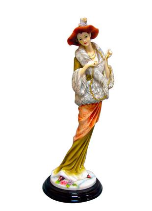 Фигурка декоративная Lefard Дама в шляпке 50-186 40х17х15 см
