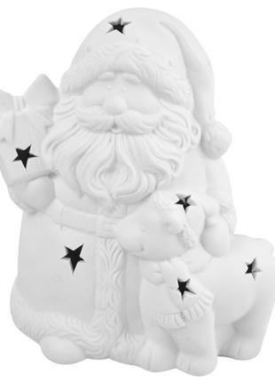 Фигурка декоративная с подсветкой Lefard Дед Мороз с оленем 91...