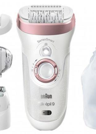 Эпилятор Braun Silk Epil 9 Senso Smart SES-9-710 розовый