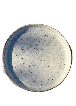 Тарелка с бортиком Декор Керамика Oreo Brown OBR-0223 22х3 см