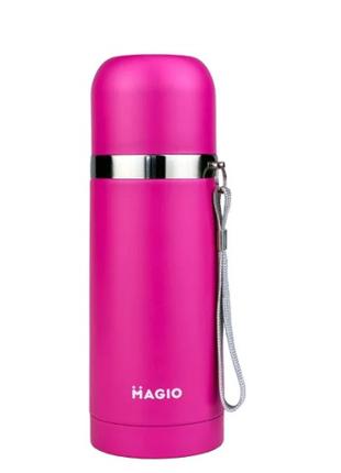 Термос питьевой Magio MG-1048P 350 мл розовый