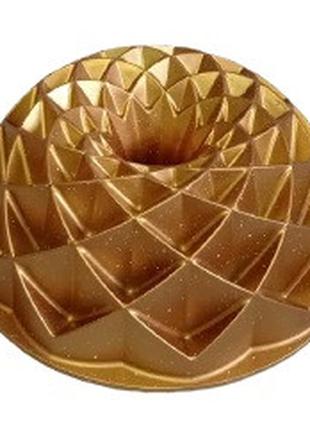 Форма для выпечки кекса OMS 3287-24-Gold 24 см золотистая
