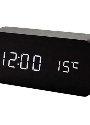 Часы сетевые настольные с будильником VST VST-862-6