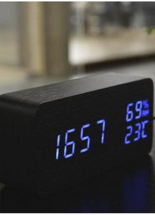 Часы сетевые настольные с будильником VST VST-862-5