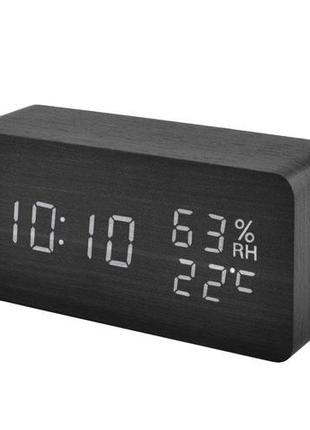 Часы сетевые настольные с будильником VST VST-862S-6