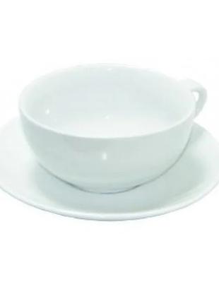 Чашка з блюдцем OLens Білий чай 16077-11 250 мл