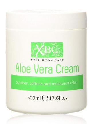 Успокаивающий и увлажняющий крем для сухой кожи 500 мл Aloe Ve...
