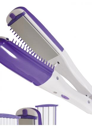 Щипцы гофре для волос Magio МG-175 25 Вт фиолетовый