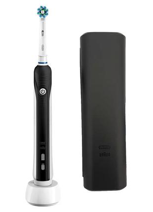 Електрична зубна щітка Oral-B Cross Action Black Edition PRO-750