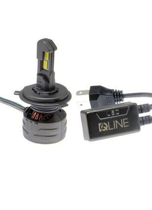 Лампы светодиодные Qline Hight VI H4 6000K (2шт)