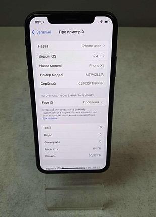 Мобільний телефон смартфон Б/У Apple iPhone Xs 64 GB