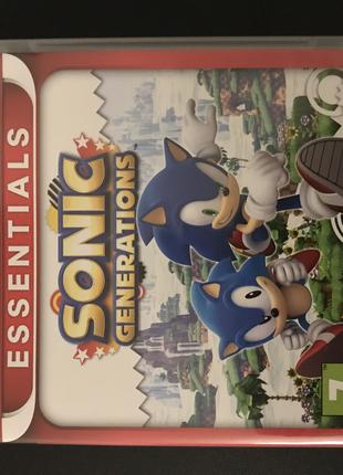 Sonic generation гра для Sony PlayStation 3