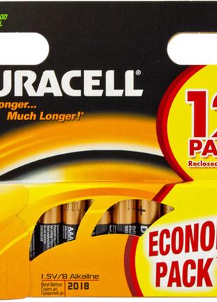 Батарейки щелочные Duracell AAA LR03 (мини пальчик) 12шт./упаковк