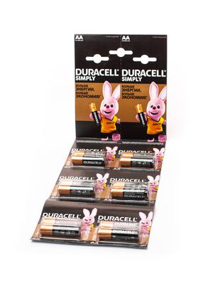 Батарейки щелочные Duracell AA LR6 пальчик 12шт./упаковка