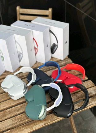 Airpods Max 5 кольорахSilver, Black, Red, Green,