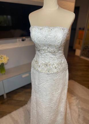 Весільна сукня Benjamin roberts розмір 38-40 нова