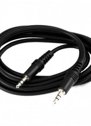 Аудио кабель AUX (3,5-3,5 / Jack-Jack) Audio AUX cable 1м, сил...