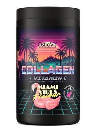 Коллаген + Витамин С Ostrovit Collagen + Vitamin C 400g (Miami...