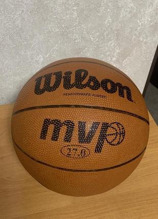Резиновый баскетбольный мяч Wilson серии MVP