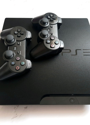 Playstation 3 Slim 500 Гб (Sony PS3 + 50 ігор) Гарантія