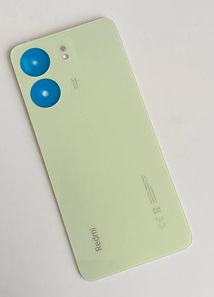Задняя крышка Xiaomi Redmi 13C, цвет - Зеленый
