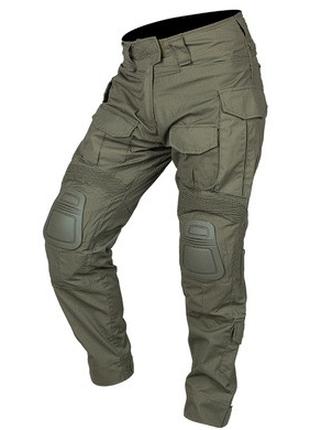 Боевые штаны IDOGEAR G3 Combat Pants Olive с наколенниками S