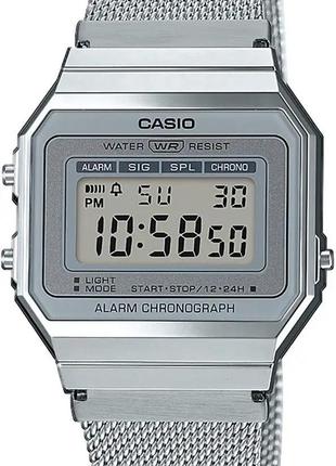 Годинник Casio A700WEM-7AEF. Сріблястий