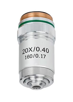 Объектив микроскопа SIGETA Achromatic 20x/0.40