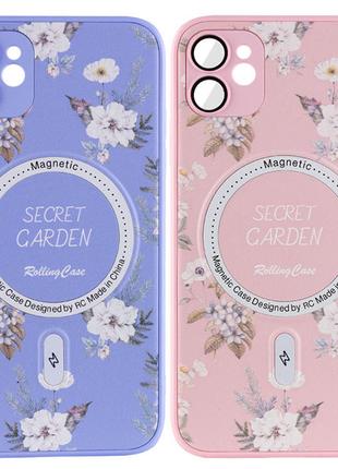 TPU+PC чохол Secret Garden with MagSafe для Apple iPhone 11 (6...