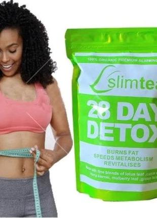 Фиточай для похудения детокс Slim Tea 28 day DETOX