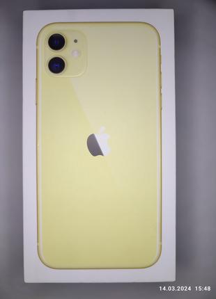 Коробка Apple iPhone 11, Yellow 128Gb, A2221 MWM42AH/A