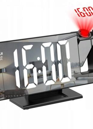 Часы настольные Led Mirror Clock с проекцией