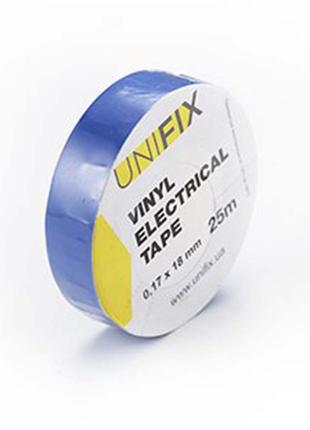 Лента изоляционная Unifix - 18 x 0,17 мм x 20 м синяя 10 шт.