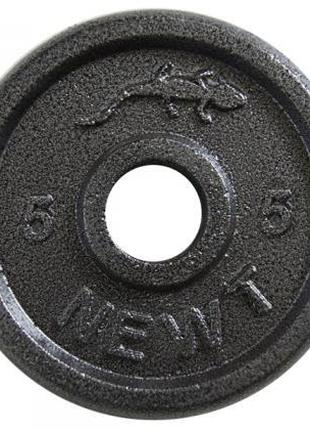 Диск сталевий Newt Home 5 кг, діаметр - 28 мм