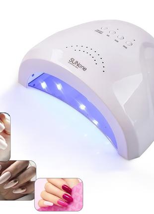 УФ лампа для манікюру UV-LED Nail Lamp SunOne ультрафіолетова ...