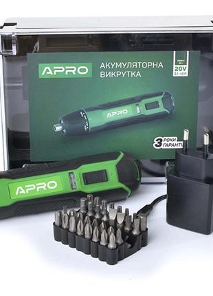 Отвертка аккумуляторная Apro - SD-1