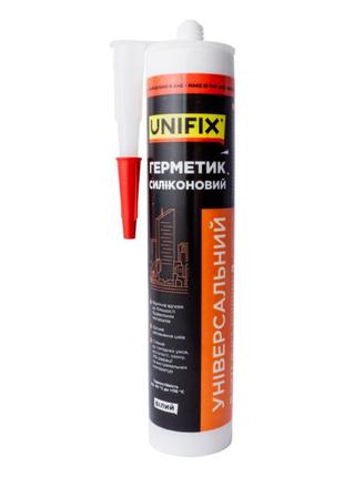 Герметик силиконовый Unifix - 280 мл универсальный белый