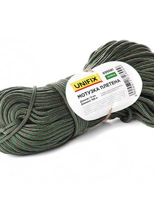 Веревка плетеная Unifix - 5мм x 100м зеленая
