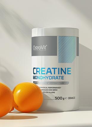 Креатин OstroVit Creatine Monohydrate, 500 грамм Апельсин