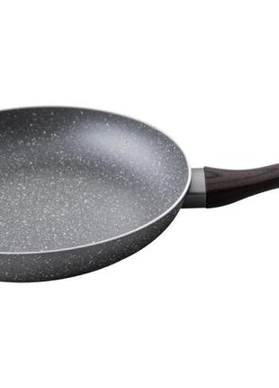 Сковорода антипригарна Kamille — 280 мм Grey Marble 4114
