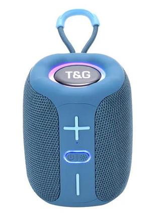 Портативная Bluetooth колонка TG658 8W с RGB подсветкой speake...